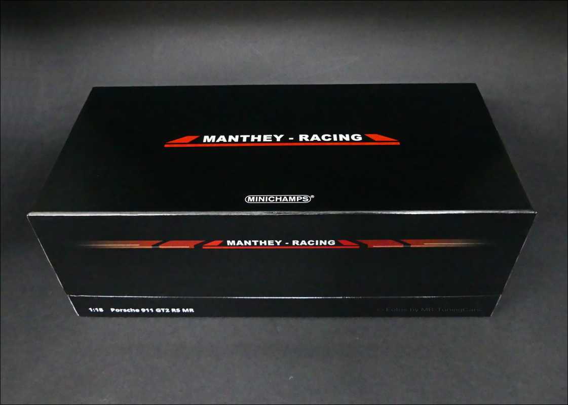 1:18 Porsche 911 [991.2] GT2 RS MR Manthey Racing blau- schwarz Collector Edition